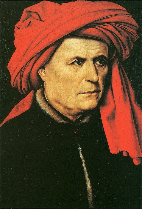'Portrait of a Man in a Red Turban'