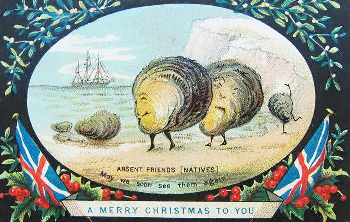 creepy christmas cards