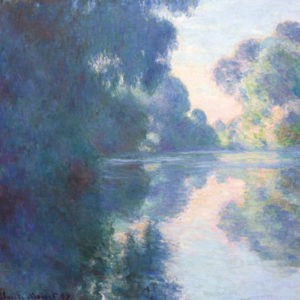 Claude Monet, Matinée sur la Seine, 1897, oil on canvas, sold for $23.4 million.