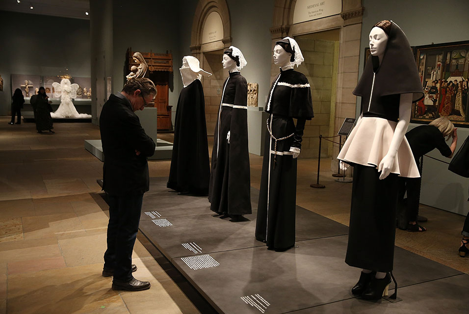 Among the Heavenly Bodies on Display at the Costume Institute's