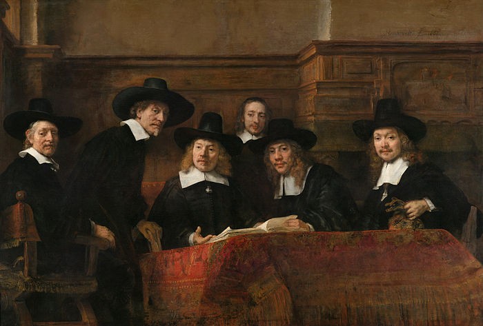 Rembrandt, The Syndics, 1662